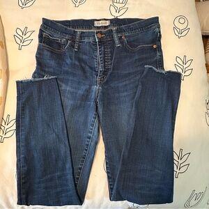 Madewell Tall 10” High Rise Skinny Jeans